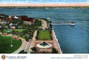 Memorial Park Jacksonville Florida 1937